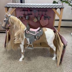 Target American Girl Horse Stable And Horse 