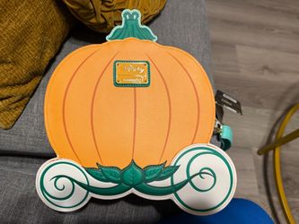 Loungefly Disney Cinderella Pumpkin Carriage Crossbody Bag Loungebag