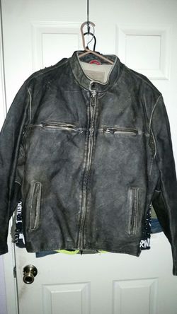 VINTAGE 1981 Guess Leather Riding Biker Jacket