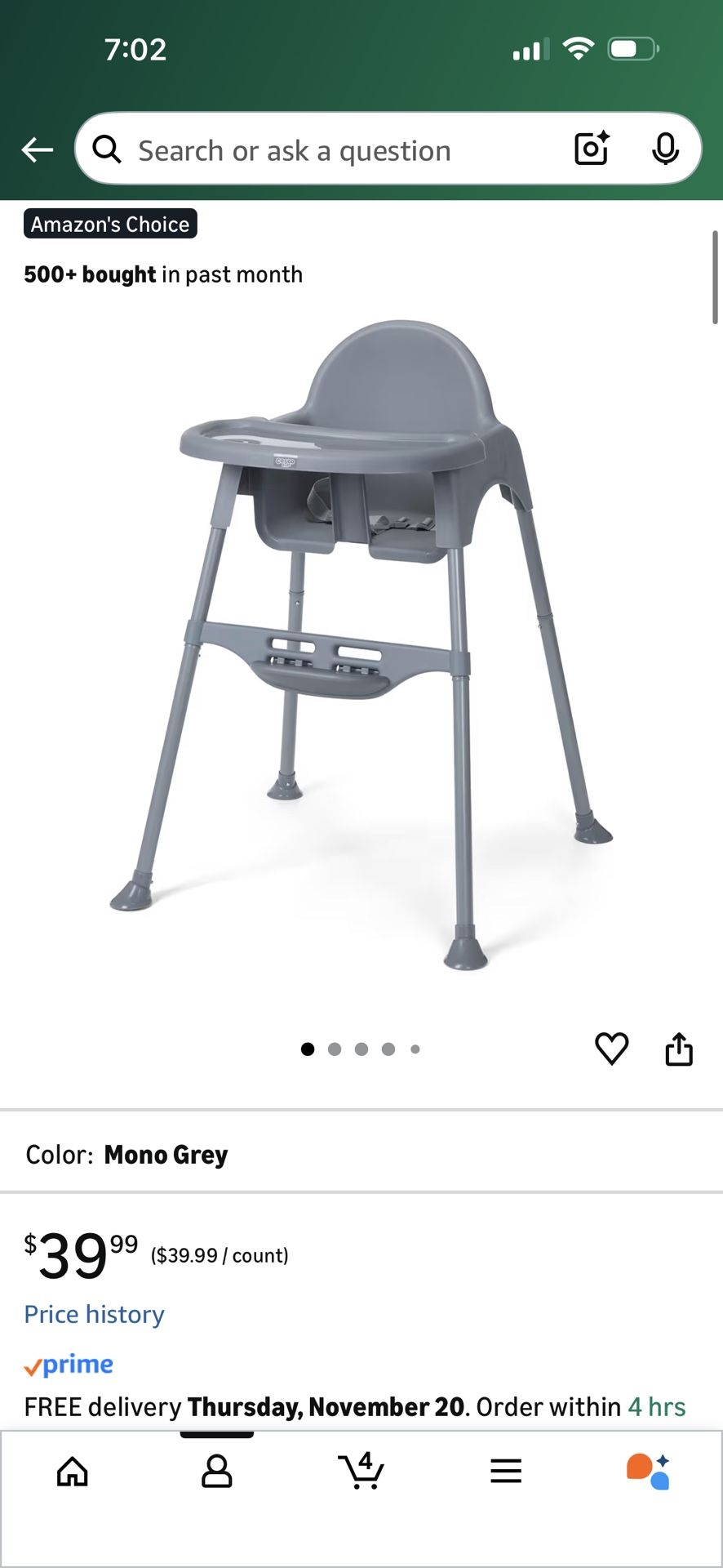 Cosco High chair