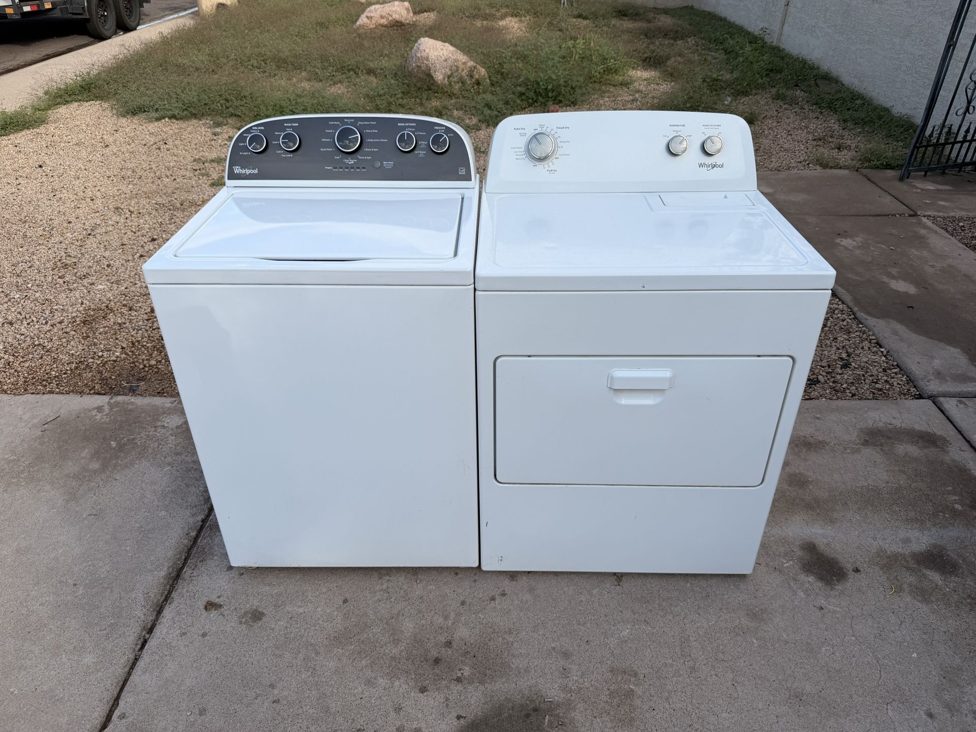 Washer And Dryer Electric 30 Day Warranty