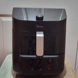 Midea 11 qt. 10-in-1 Dual-Zone Air Fryer+ Oven with smart screen