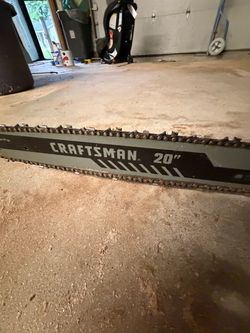 Craftsman 20 inch chainsaw