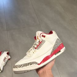 Jordan 3 cardinal size 11