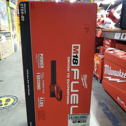 MILWUAKEE M18 FUEL BRUHLESS CORDLESS VARIABLE SPEED BLOWER TOOL ONLY NEW