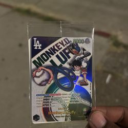 Dodgers Card Luffy 