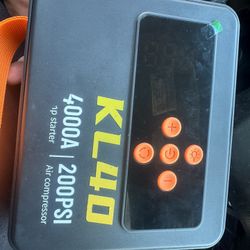 Kl40 Jump Start And Tire Inflator