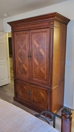 Armoire and 2 Matching Night Stands