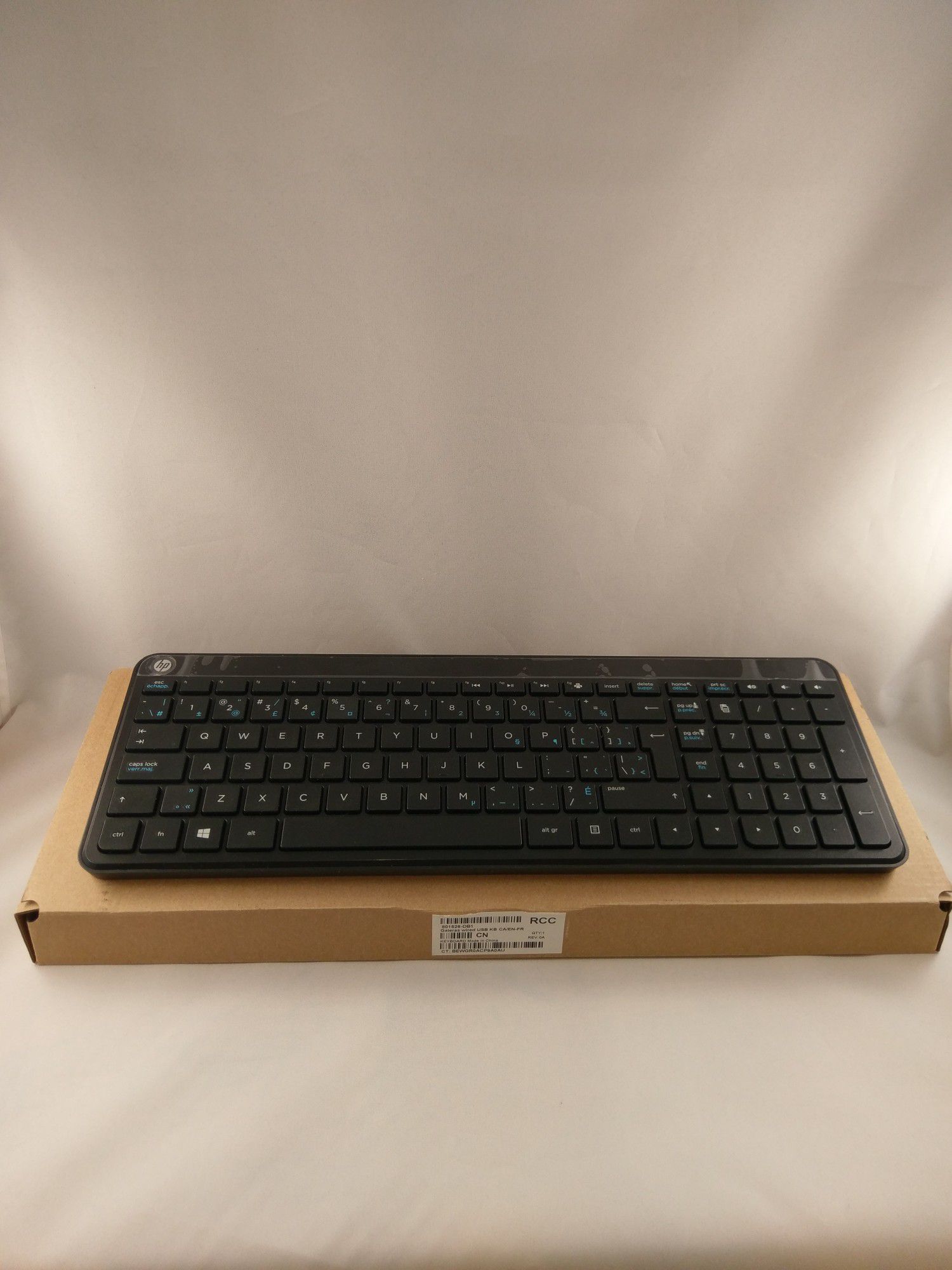 HP USB Computer Keyboard 801526-DB1