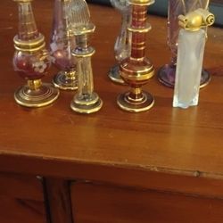 Vintage Glass Perfume Bottles