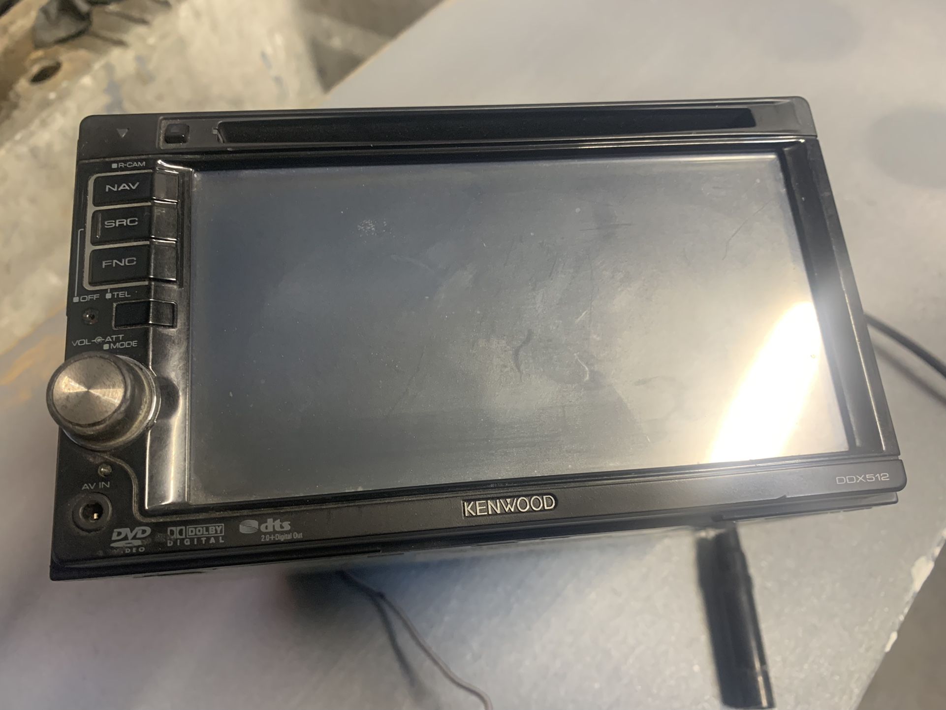 Kenwood DDX512 Double Din DVD Player Car Stereo