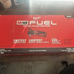 M18 Milwaukee Fuel Hole Hawg Right Angle Drill