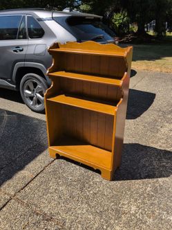 Bookcase - Ethan Allen solid Maple