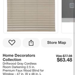 Home Decorators Collection Cordless Blind