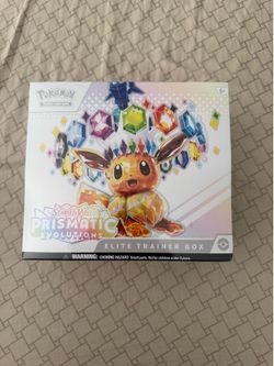 Pokemon Trading Card Game Prismatic Evolutions Elite Trainer Box