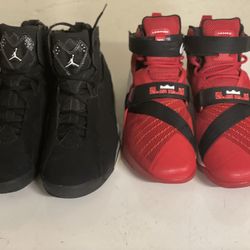 Nike LeBron Soldiers + Jordan True Flights BARGAIN