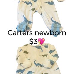 Carters Pijama Great Condition For Baby Boys Size Newborn 💖💖M6