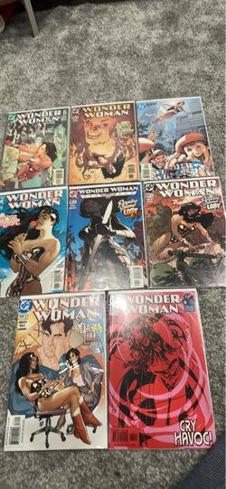 8 WONDER WOMAN COMICS #168-178 they are in great condition Adam Hughes