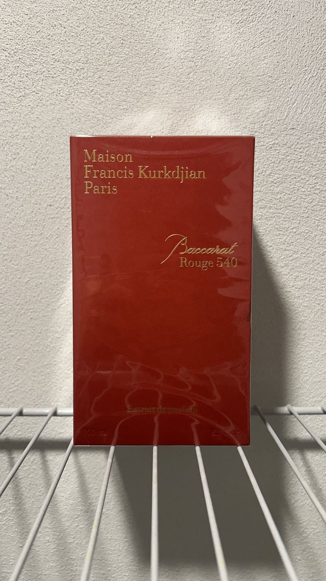 Maison Francis Kurkdjian Baccarat Rouge 540 Eau de Parfum 200ml (NEW SEALED WITH RECEIPT)