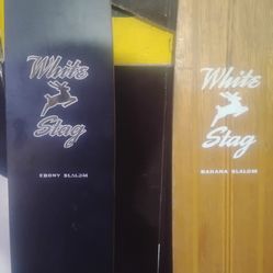 skis old  antique water skis