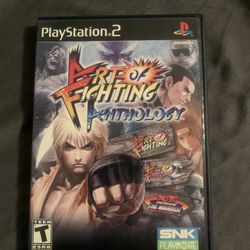 PS2 Art Of Fighting Anthology 