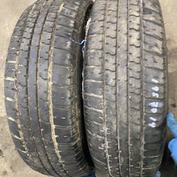 Pair Tires 195 70 14