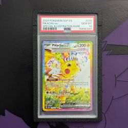 Pikachu ex 238 PSA 10 