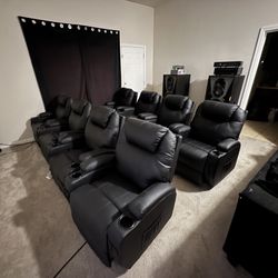 Movie Chairs 8 Count