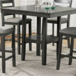 5-PCS Counter Height Dining Set