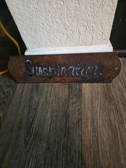 Vintage Spirational Inspiration Iron Cast Wall Art