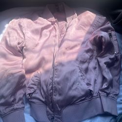 Pink Bomber Jacket 