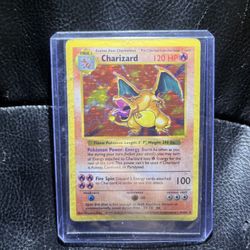 1st Gen Shadowless  Holo Charzard