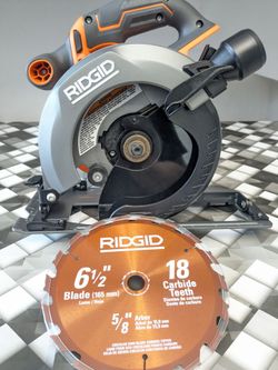 18V Ridgid Subcompact 6 1/2" Circular Saw
