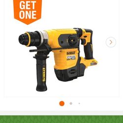 DEWALT
FLEXVOLT 60V MAX Cordless 1-1/4 in. SDS Plus Rotary Hammer (Tool Only)