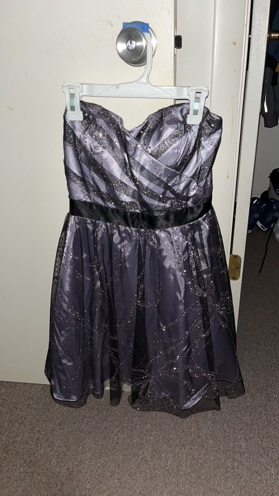 Purple dress