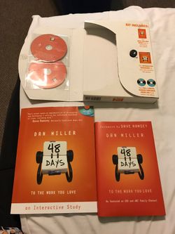 Career kit by dan miller 2 books and 2 interactive CDs 48 days to the work you love