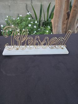 Blessed sign