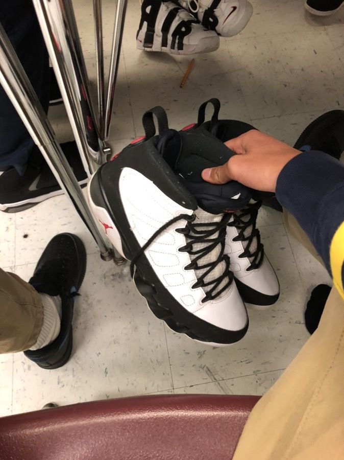 Jordan Space Jam size