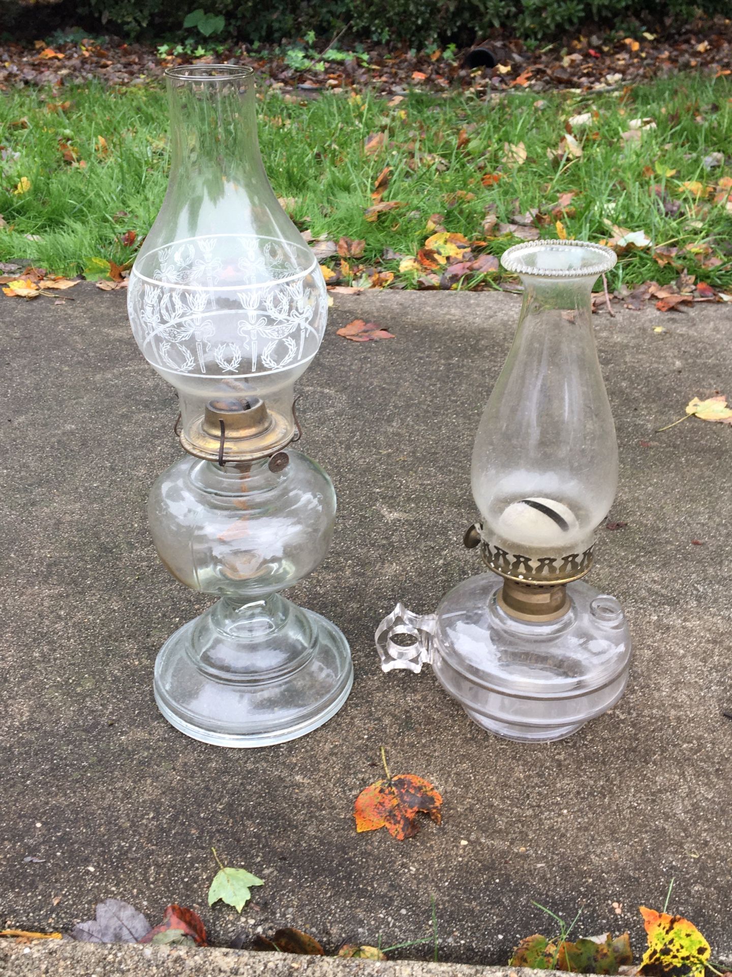 Antique Oil Lamps