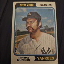 1974 Thurman Munson