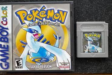Authentic: Pokémon Silver Version - Nintendo Gameboy Color