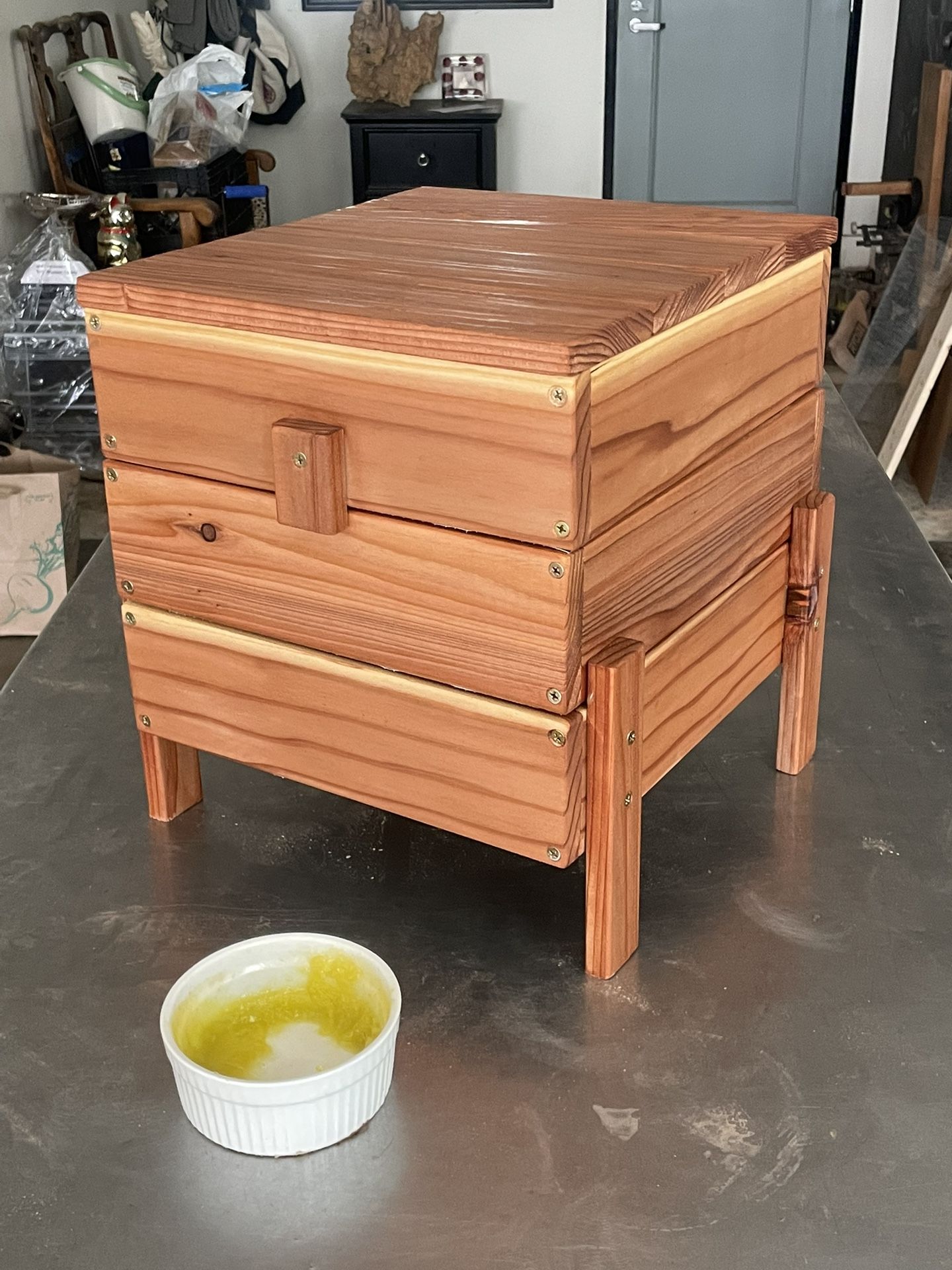 Indoor / Outdoor Vermiculture Compost Bins Redwood & Handmade for Sale in Los Angeles, CA OfferUp