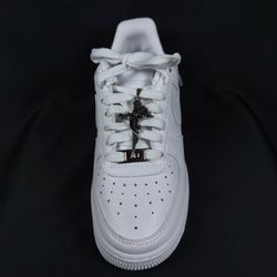 Sneaker pendant stainless steel cross rose