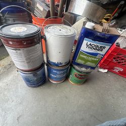 Paint & Supplies Lot – Great for DIY / Contractors