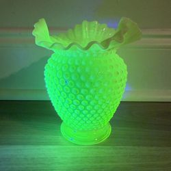 Fenton Vaseline Glass 