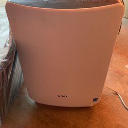 used Winix D480 3 Stage True HEPA Air Purifier - White