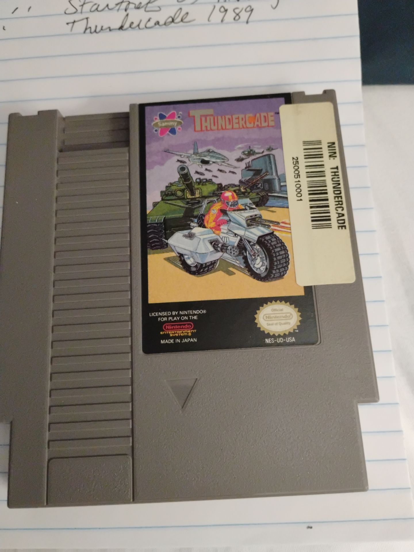 Nintendo game cartridge