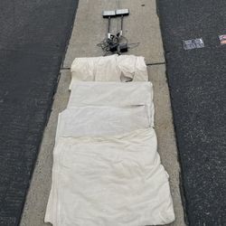 Painter Canvas Floor Covers + Many Painting Supplies