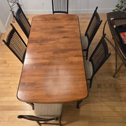Dinning Table With 6 Chairs
