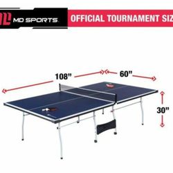 Ping Pong Table Game - Accessories Included 